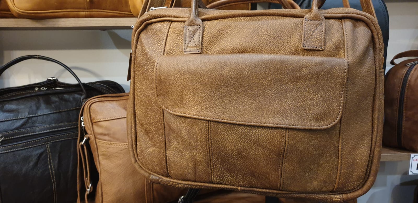 Genuine Leather Laptop Bag